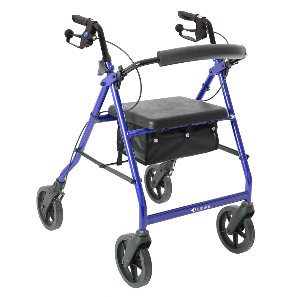 Aspire Deluxe Seat Walker / Rollator