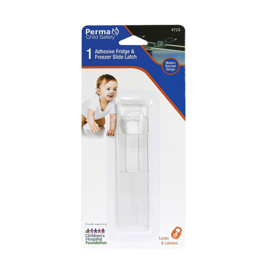 Perma Child Safety Fridge & Freezer Slide Latch - Bunnings New Zealand