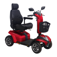Aspire Large Deluxe HD 4 Wheel Mobility Scooter - HS828