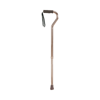 Freedom Swan Neck Walking Stick - Floral - EWS258