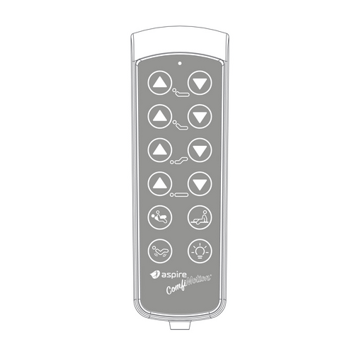 Aspire ComfiMotion Activ Care Bed - Partner Handset