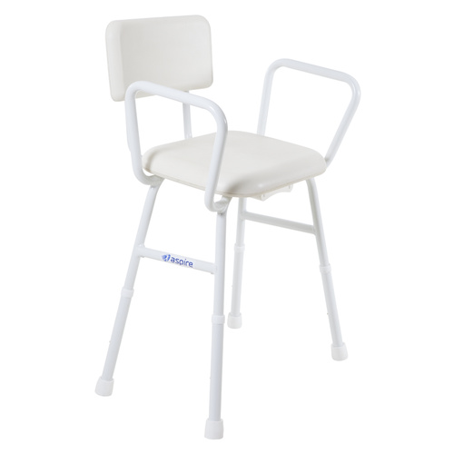Aspire Shower Stool - Padded Seat and Back