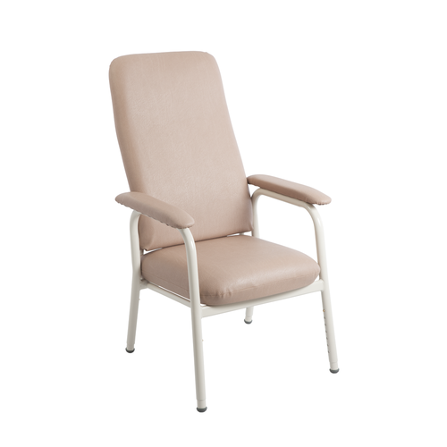 Aspire High Back Classic Day Chair - Champagne Vinyl