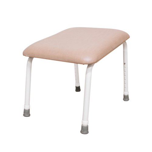Aspire Padded Footrest - Adjustable Height - Champagne Vinyl