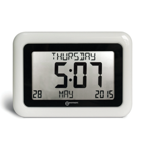 Dementia Care - Large Easy Read Alzheimer's Clock