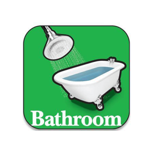 Dementia Care Orientation Signs - Bathroom