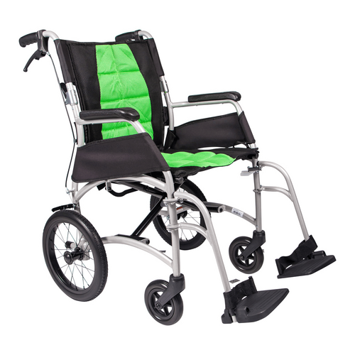 Aspire DASH Folding Wheelchair - AP - Green