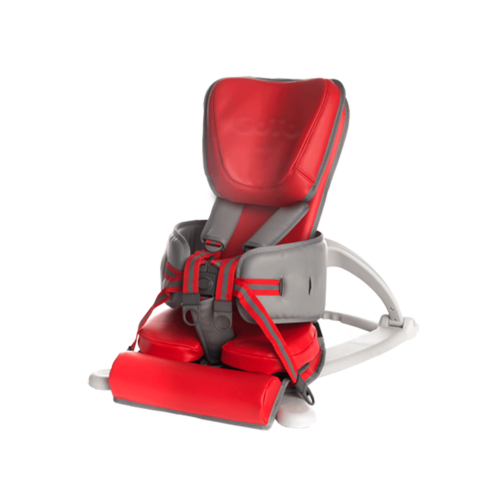 Firefly GoTo Seating Support - Size 1 - Advanced Headrest - Red Vinyl