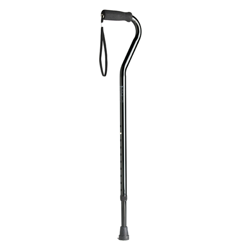 Swan Neck Walking Stick with Strap