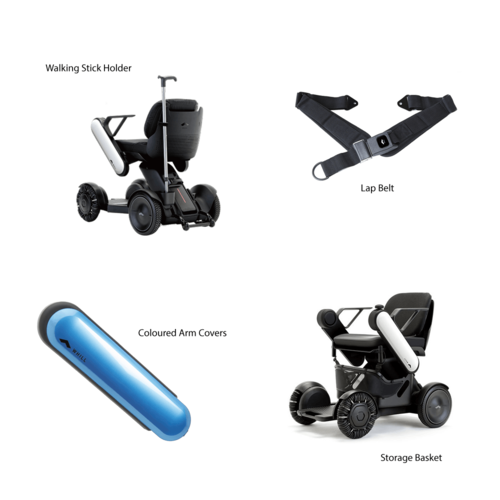 WHILL Model Ci Power Wheelchair Accessories [Type: Walking Stick Holder]